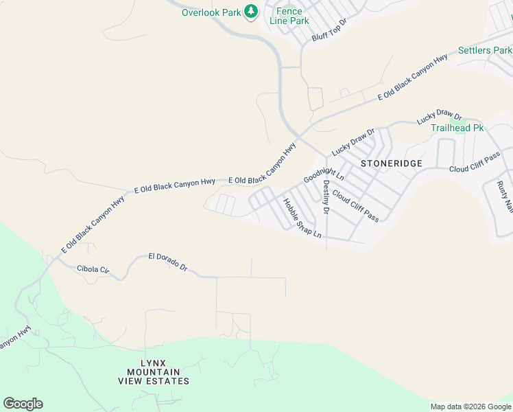 map of restaurants, bars, coffee shops, grocery stores, and more near 1151 Half Hitch Road in Prescott Valley