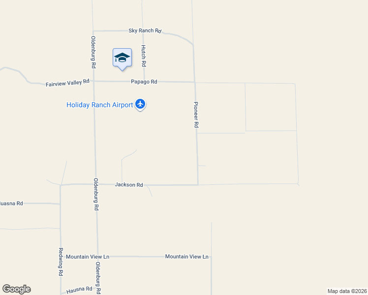 map of restaurants, bars, coffee shops, grocery stores, and more near Pioneer Road in Apple Valley