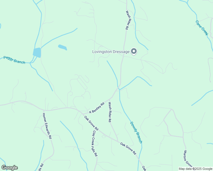 map of restaurants, bars, coffee shops, grocery stores, and more near 581 Washington Rider Road in Dahlonega