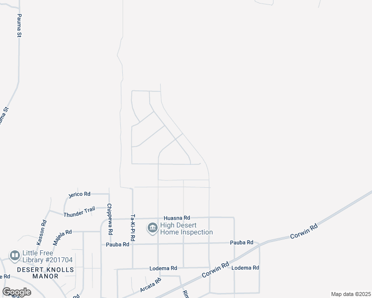 map of restaurants, bars, coffee shops, grocery stores, and more near 17026 Tawanka Road in Apple Valley