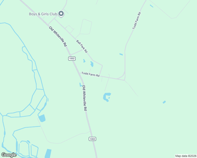 map of restaurants, bars, coffee shops, grocery stores, and more near 188 Todd Farm Road in Lumberton