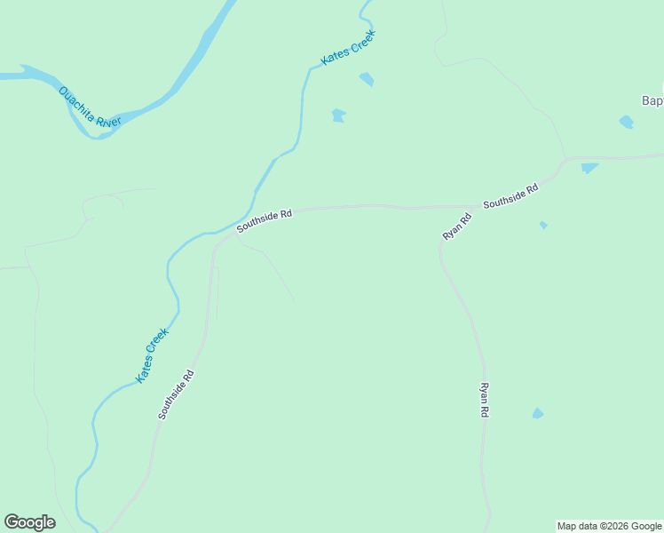 map of restaurants, bars, coffee shops, grocery stores, and more near 3523 Southside Road in Oden