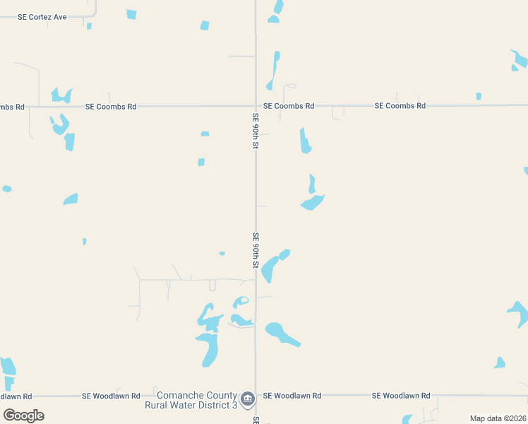 map of restaurants, bars, coffee shops, grocery stores, and more near 5002 Southeast 90th Street in Lawton