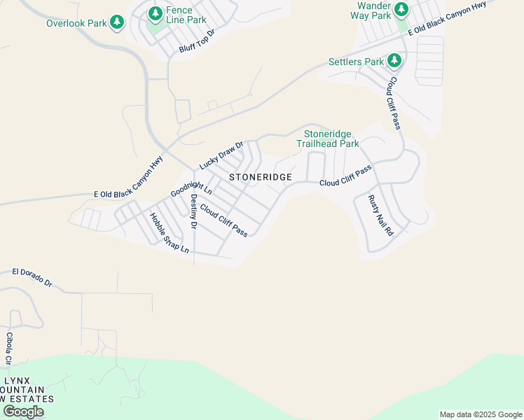map of restaurants, bars, coffee shops, grocery stores, and more near 7387 Night Watch Way in Prescott Valley