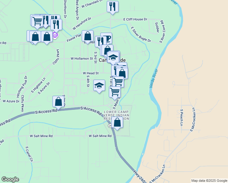 641 South 1st Street, Camp Verde AZ Walk Score