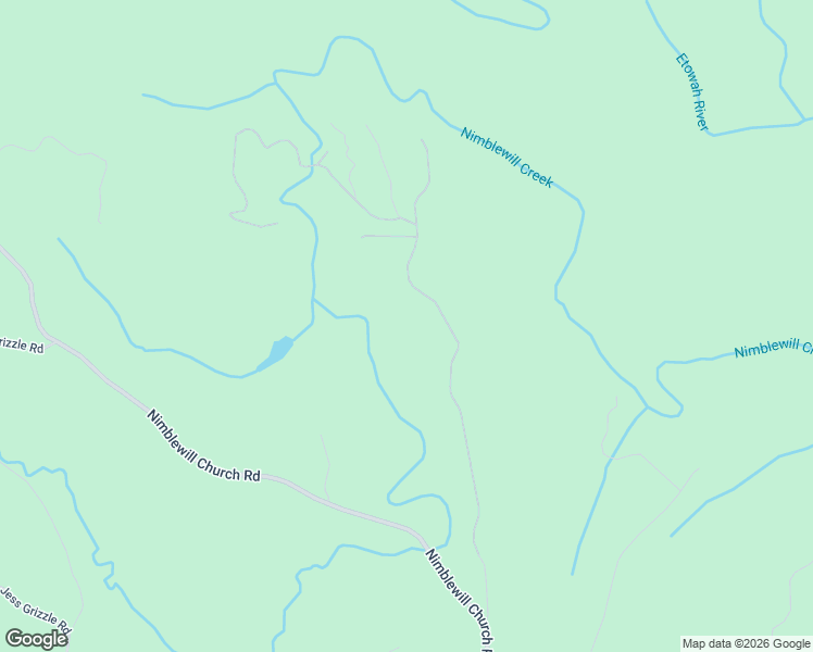 map of restaurants, bars, coffee shops, grocery stores, and more near 685 Nimblewill Creek Road in Dahlonega