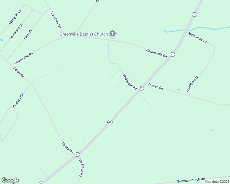 map of restaurants, bars, coffee shops, grocery stores, and more near 131 Pearl Road in Lumberton