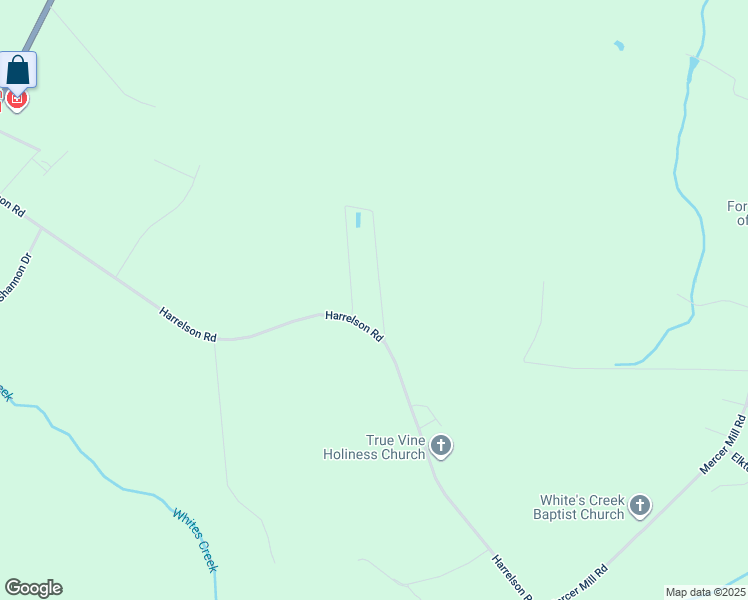 map of restaurants, bars, coffee shops, grocery stores, and more near 1135 Harrelson Road in Clarkton