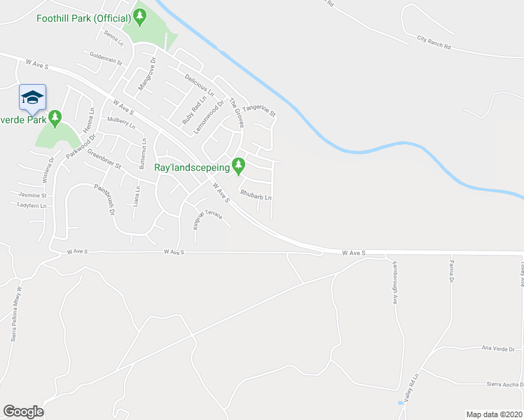 map of restaurants, bars, coffee shops, grocery stores, and more near 37230 Jargonelle Court in Palmdale