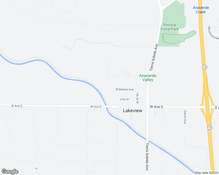 map of restaurants, bars, coffee shops, grocery stores, and more near 37239 Bianca Avenue in Palmdale