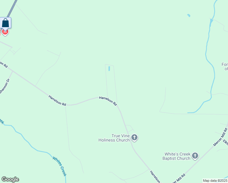 map of restaurants, bars, coffee shops, grocery stores, and more near 1135 Harrelson Road in Clarkton