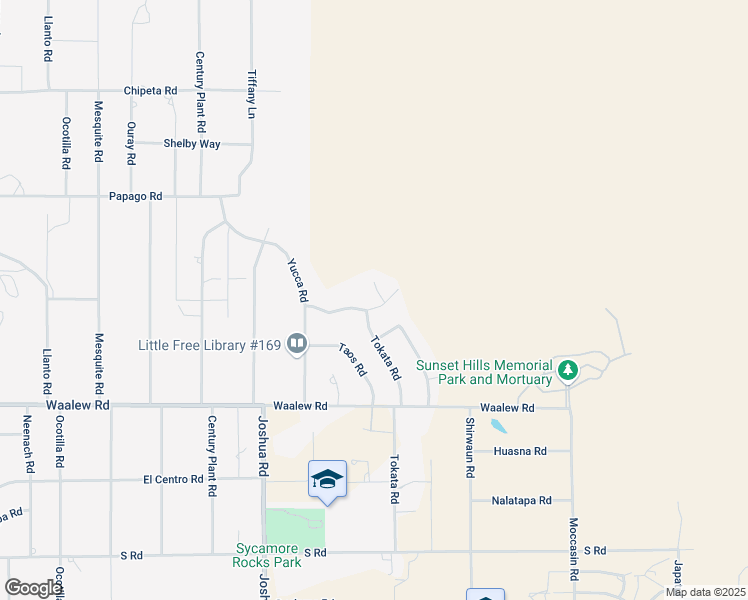 map of restaurants, bars, coffee shops, grocery stores, and more near 17116 Pahata Court in Apple Valley