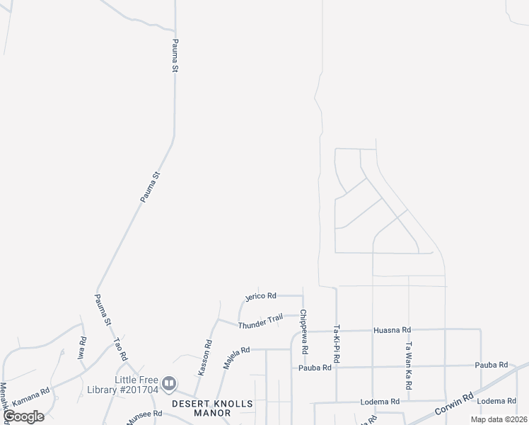 map of restaurants, bars, coffee shops, grocery stores, and more near Trail Riders Road in Apple Valley