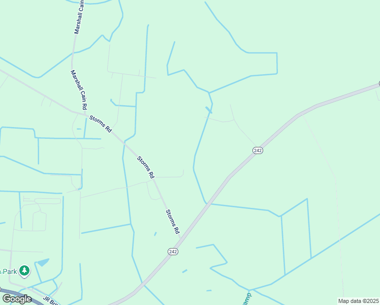 map of restaurants, bars, coffee shops, grocery stores, and more near North Carolina 242 in Elizabethtown
