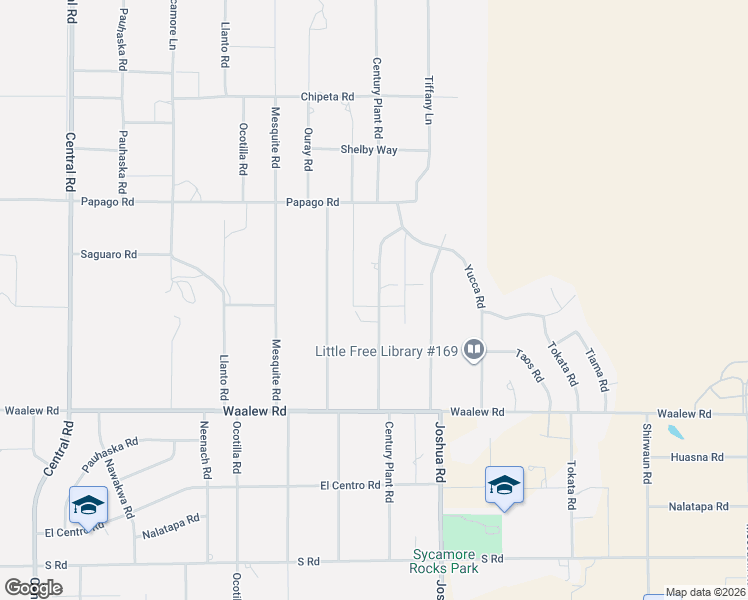 map of restaurants, bars, coffee shops, grocery stores, and more near 17112 Century Plant Road in Apple Valley