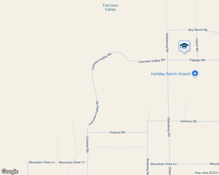 map of restaurants, bars, coffee shops, grocery stores, and more near Fairview Valley Road in Apple Valley