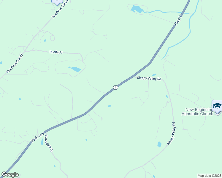 map of restaurants, bars, coffee shops, grocery stores, and more near 3573 Park Avenue in Garland County