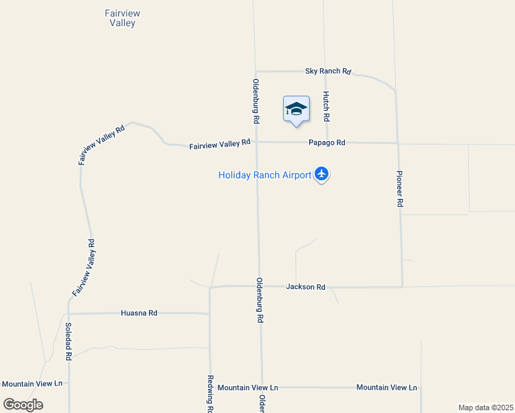 map of restaurants, bars, coffee shops, grocery stores, and more near Oldenburg Road in San Bernardino County