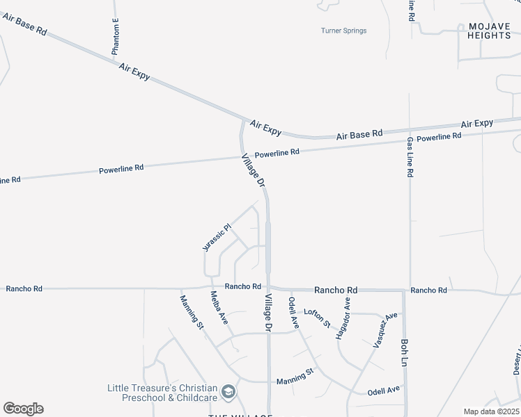 map of restaurants, bars, coffee shops, grocery stores, and more near 17115 Grand Mammoth Place in Victorville