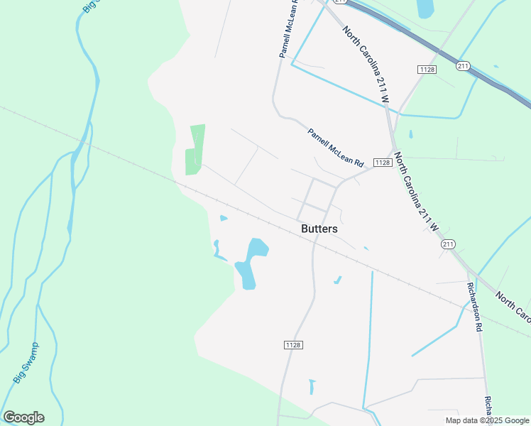 map of restaurants, bars, coffee shops, grocery stores, and more near 179 Butters Cemetery Road in Butters