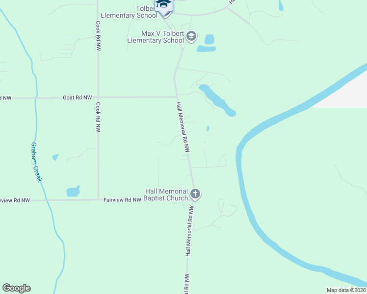 map of restaurants, bars, coffee shops, grocery stores, and more near 1142 Hall Memorial Road Northwest in Resaca