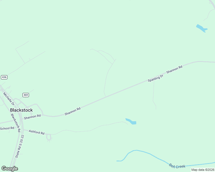 map of restaurants, bars, coffee shops, grocery stores, and more near 3022 Cork Road in Blackstock