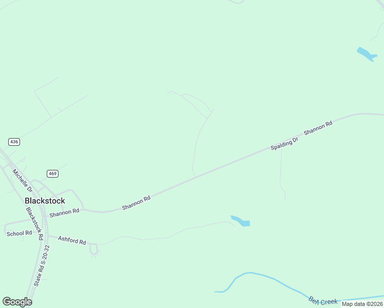 map of restaurants, bars, coffee shops, grocery stores, and more near 3022 Cork Road in Blackstock