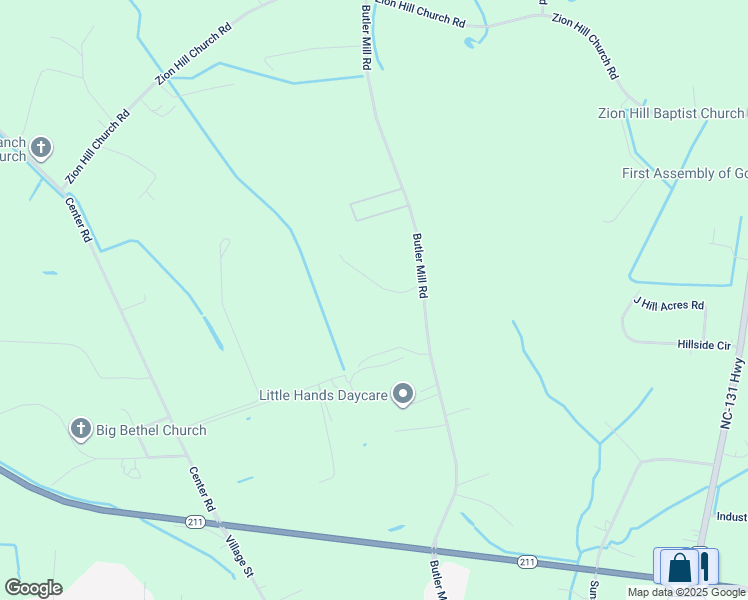 map of restaurants, bars, coffee shops, grocery stores, and more near 111 Harvie Hunter Road in Bladenboro