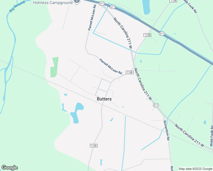 map of restaurants, bars, coffee shops, grocery stores, and more near 1836 Berry Lewis Road in Butters