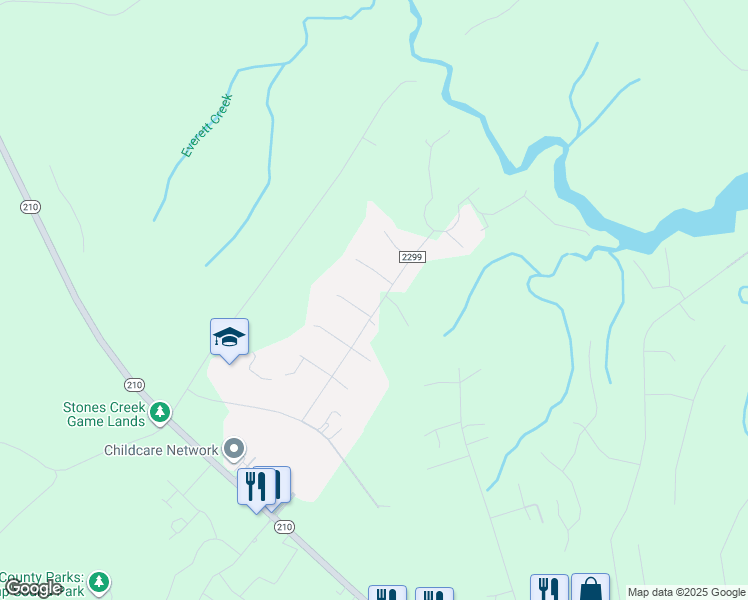 map of restaurants, bars, coffee shops, grocery stores, and more near 769 Jim Grant Avenue in Sneads Ferry