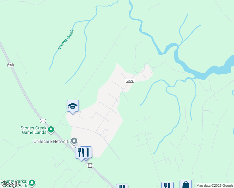 map of restaurants, bars, coffee shops, grocery stores, and more near 769 Jim Grant Avenue in Sneads Ferry