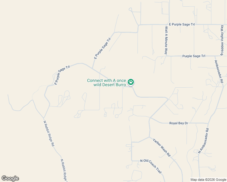 map of restaurants, bars, coffee shops, grocery stores, and more near 16825 Leprechaun Road in Yavapai County
