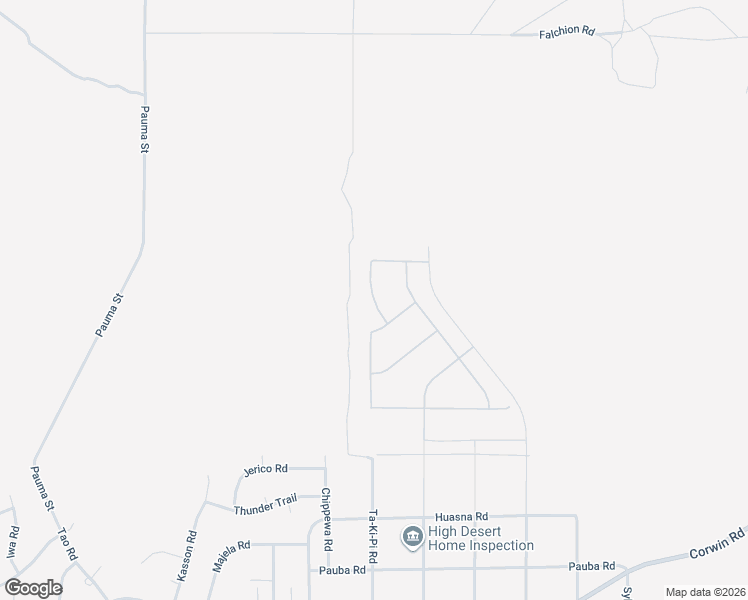 map of restaurants, bars, coffee shops, grocery stores, and more near Cereus Road in Apple Valley
