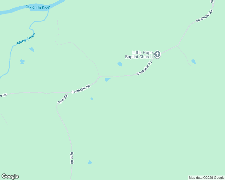 map of restaurants, bars, coffee shops, grocery stores, and more near 3211 Southside Road in Oden