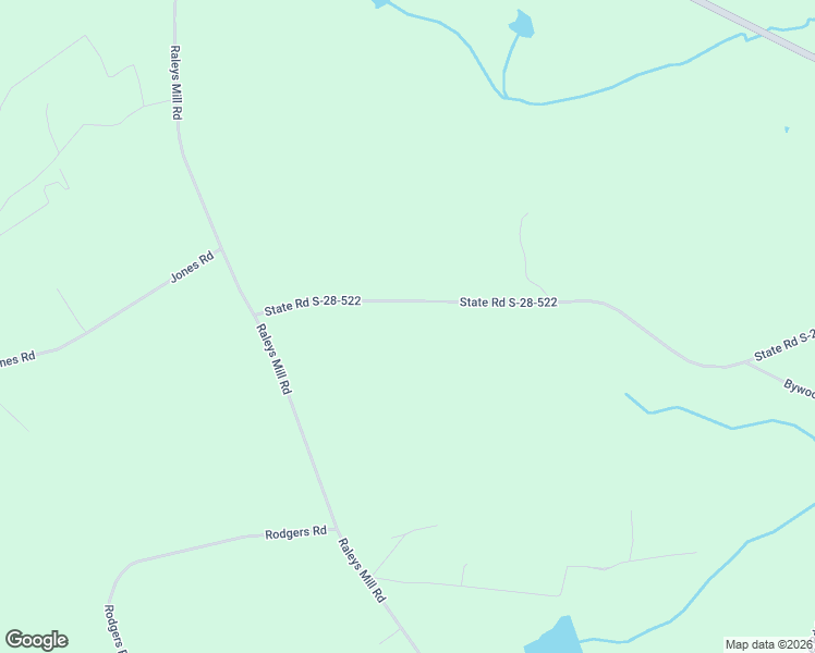 map of restaurants, bars, coffee shops, grocery stores, and more near 2073 State Road S-28-522 in Bethune