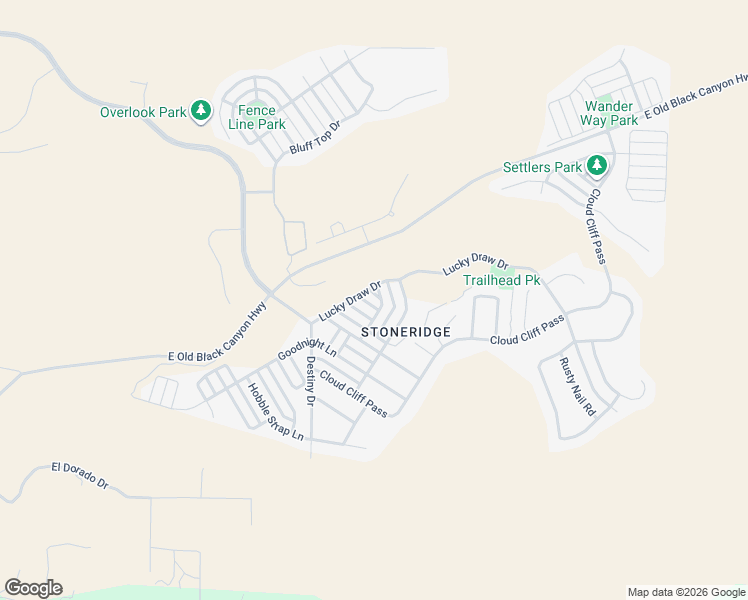 map of restaurants, bars, coffee shops, grocery stores, and more near 1362 Kettle Hill Road in Prescott Valley