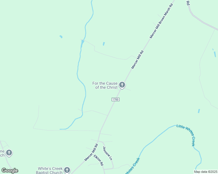 map of restaurants, bars, coffee shops, grocery stores, and more near 5206 Mercer Mill Brown Marsh Road in Clarkton
