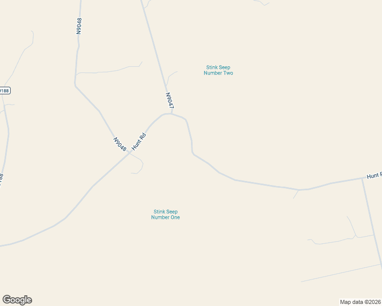 map of restaurants, bars, coffee shops, grocery stores, and more near Hunt Road in Concho