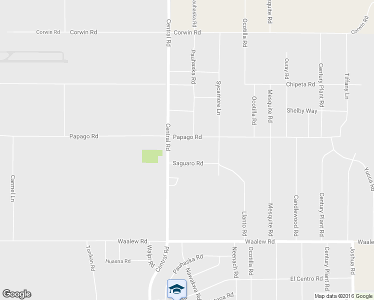 map of restaurants, bars, coffee shops, grocery stores, and more near 22575 Papago Road in Apple Valley