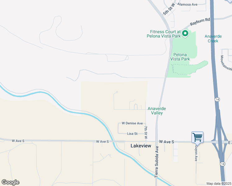 map of restaurants, bars, coffee shops, grocery stores, and more near in Palmdale