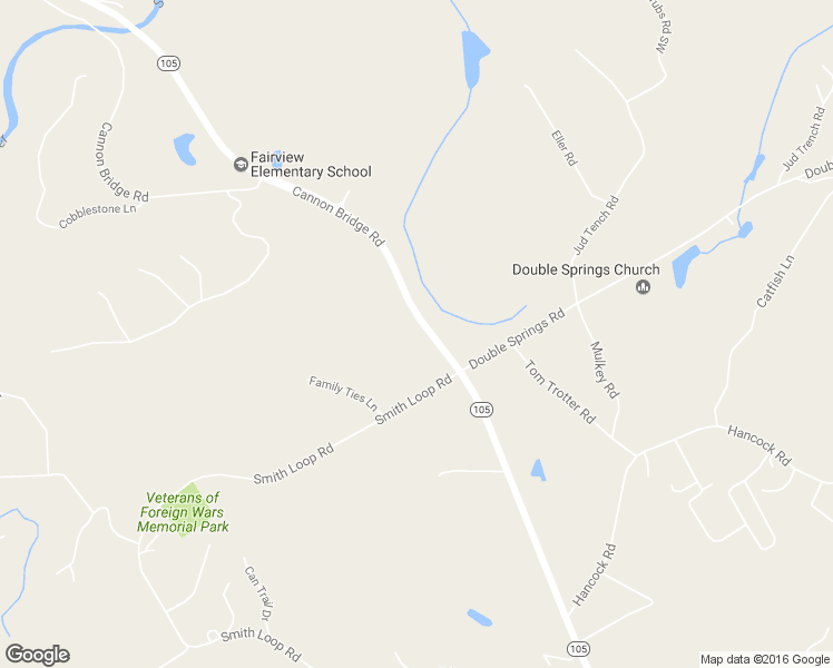 map of restaurants, bars, coffee shops, grocery stores, and more near 2520 Cannon Bridge Road in Demorest