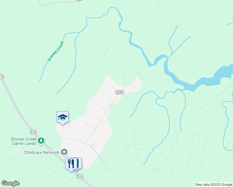 map of restaurants, bars, coffee shops, grocery stores, and more near 785 Jim Grant Avenue in Sneads Ferry
