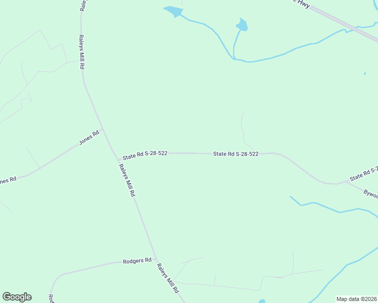 map of restaurants, bars, coffee shops, grocery stores, and more near 2073 State Road S-28-522 in Bethune