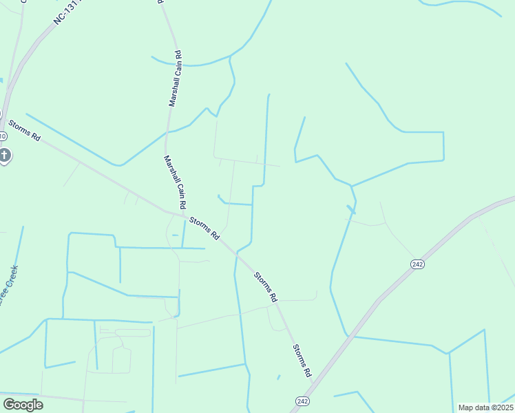 map of restaurants, bars, coffee shops, grocery stores, and more near 556 Storms Road in Bladenboro