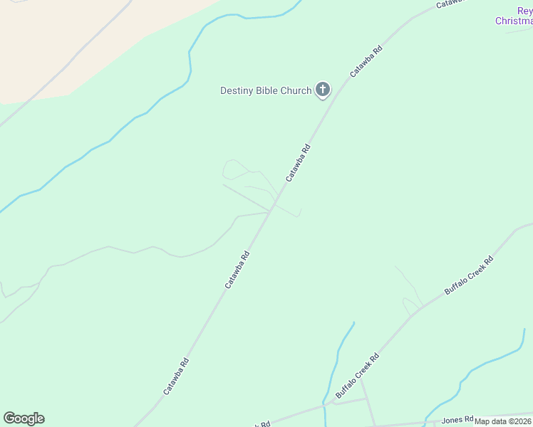 map of restaurants, bars, coffee shops, grocery stores, and more near 4526 Catawba Road in Kershaw