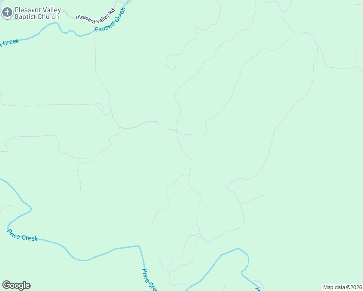 map of restaurants, bars, coffee shops, grocery stores, and more near North Bull Gap Road in Talking Rock