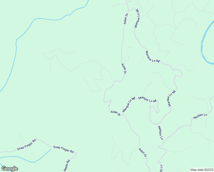 map of restaurants, bars, coffee shops, grocery stores, and more near 124 Adair Drive in Ranger