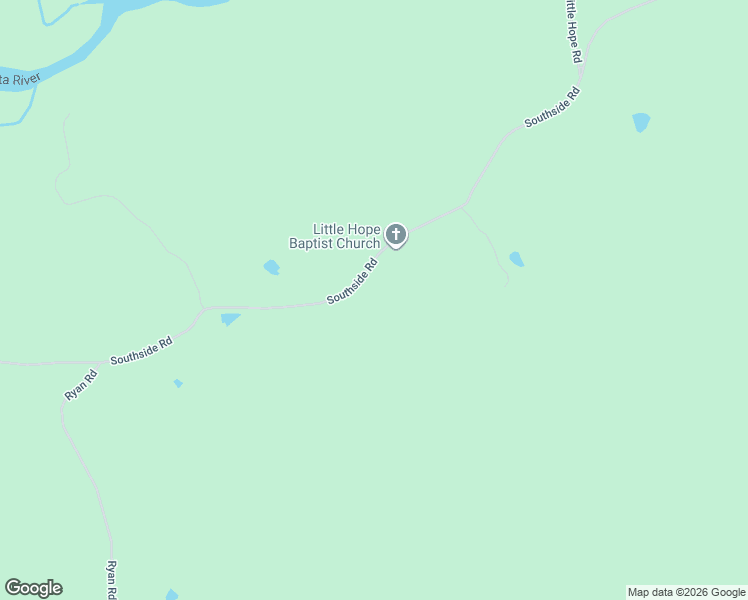 map of restaurants, bars, coffee shops, grocery stores, and more near 3053 Southside Road in Oden