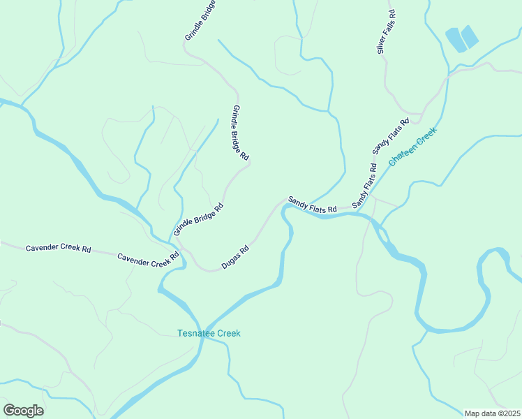 map of restaurants, bars, coffee shops, grocery stores, and more near 405 Dugas Road in Dahlonega