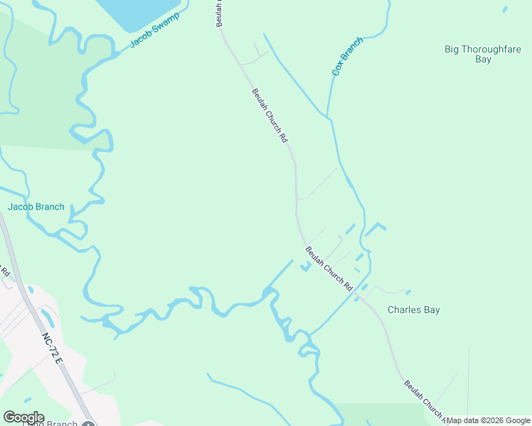 map of restaurants, bars, coffee shops, grocery stores, and more near 2063 Beulah Church Road in Lumberton